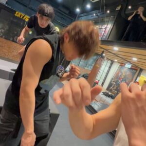 Anson Chan Instagram - TRAINING MONTAGE 🐺 #throwback
