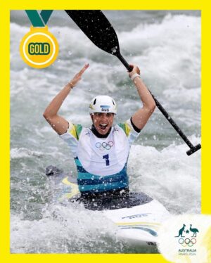 Anthony Albanese Instagram - Double Gold for @jessfoxcanoe. An Aussie Olympic legend. 🥇🇦🇺🛶🥇