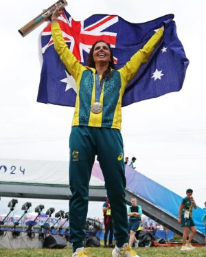 Anthony Albanese Instagram - Double Gold for @jessfoxcanoe. An Aussie Olympic legend. 🥇🇦🇺🛶🥇