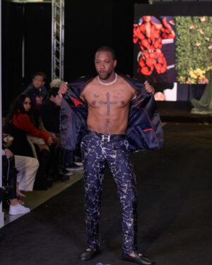 Anthony Knight Instagram - The Los Angeles fashion show 2024
Powered by @sasmoviestudio 
Production Company @thelafashionshow 
Designer @jessejcollections 🔥🔥🔥
📸 @dwatkinsphotography 🤴🏽 
Makeup @genesispriscila_ ❤️👸🏻 

#sasangels #thelafashionshow #jessiejcollection 
#lafw2024 #losangeles  #sasmoviestudio  #model