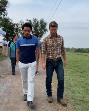 Anthony Ramos Instagram - Happy Twisters Opening Weekend 🌪️🌪️🌪️ what a wild ride! Thank you Oklahoma for having us 🤠 @twistersmovie