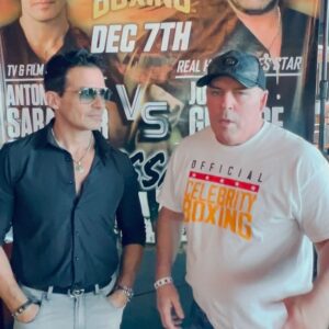 Antonio Sabàto, Jr. Instagram - @damonfeldmanofficial  Caught up with @antoniosabatojr talking about his match with @joe.giudice coming up December 7 that’s being billed as “Battle of the Italians” in the Bahamas , details coming Live on Pay Per View! A lot of ways to be part of this Big event go to officialcelebrityboxing.com

Press Conference will be announced soon!!!