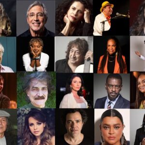 Antonio Villeroy Instagram - #tbt #tbt❤️ de hoje é dedicado a 40 dos 134 artistas que gravaram músicas de minha autoria ao redor do mundo.

Quadro 1 com artistas brasileiros:

Maria Bethânia, Ivan Lins, Gal Costa, João Donato, Ana Carolina, Francis Hime, Mart’nalia, Toninho Horta, Teresa Cristina, Magary Lord, Maria Gadú, Belchior, Zizi Possi, Seu Jorge, Luciana Mello, Ednardo, Sandy, Moska, Preta Gil e Serginho Moah.

Quadro 2 com artistas predominantemente não brasileiros

Marie Minet (França), Don Grusin (EUA), Georgina (Venezuela), Mario Biondi (Itália), Joana Amendoeira (Portugal), John Legend (EUA), Chiara Civello (Italia), Abel Pintos (Argentina), Najeda Redon (Haiti), Pedro Guerra (Espanha), Mafalda Minnozzi (Itália), Lokua Kanza (Congo), Dolores Solá (Argentina(, Jesse Harris (EUA), Rhubia Sandryne (Espanha), Alune Wade (Senegal), Liah Soares (Brasil), Alix Georges (Haiti), Eliana Printes (Brasil), Marshall Altman (EUA).

Como diz @yamandu.costa.oficial :
Viva a música Bendita Música!