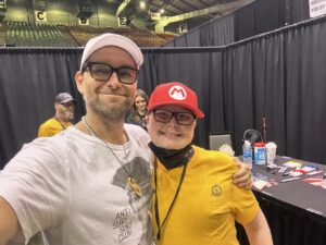 Antony Starr Instagram - What an inspiring, beautiful, touching weekend in Sioux falls this weekend gone. 

Thank you @voicesagainstcancer for hosting and thank you to the REAL heroes, the families and beautiful children we met that are digging deep and battling like absolute rock stars. I’m blown away by you all. Truly. You showed us how to be. :)

Met some lovely new folks in the green room and some absolutely fantastic people across the weekend all around. 

What a great experience. Thank you. 🙏🏼
