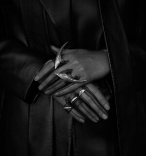 Anu Tera Instagram - • Silver Claw Ring Set II   Iron Stroke rings • #anutera #darkfashion #avantgardefashion #wearableart #leatherring #japanfashion #allblack #gothicjewelry #blackjewelry #leatherjewelry