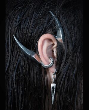 Anu Tera Instagram - • Holiday SALE ends Tomorrow • code: HOLIDAY23 • #anutera #earcuff #gothicfashion #darkfashion #wearableart