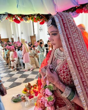 Anuja Joshi Instagram - Happy ✌🏼 with you. But let’s not forget the 10 years of us growing, wilting, rising, falling, laughing, crying, succeeding, failing, and above all - finding our way. 💍 ❤️🧿 I don’t take a minute for granted.