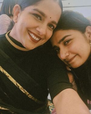 Aparna Nair Instagram - The sister, the friend,the listener..
She is a blessing,also major pain at times.. 😌😘