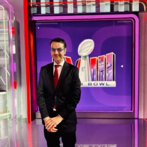 Ari Aguiar Instagram - Estamos lindos pra mais um Superbowl. Vamos lá. Hoje é um dia especial.