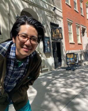 Ari Stidham Instagram - NY is lovely and our show (@mryunioshishow) is running the next two weeks! Come see us NYC!