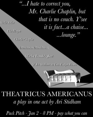 Ari Stidham Instagram - Tuesday, Jan 2. Pack Theater.
