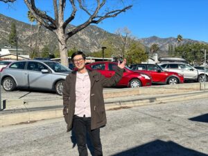Ari Stidham Instagram - Tonight is opening night of “Mr. Yunioshi” at Sierra Madre Playhouse - I teamed up with J. Elijah Cho in October of 2021 to do the show in LA and since then we have taken it to Indianapolis, Florida, NYC, and now back home in LA in a historic and beautiful playhouse (with parking) — I am so proud of Jon, his show, his heart, the way I have watched his material change hearts and minds….I just want to gush here because it’s so rare to get a shot at connection, I am so grateful to bear witness to it. Thank you for the privilege of working together, Jonathan. thank you for Yunioshi. Don’t miss this show, he is in rare form. Link in bio.