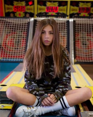 Aria Spinello Instagram - Thursday wanna Play... #arcade #skeeball #fashioneditorial #lamodelsyouth #converse #nordstrom #teenstyle #younghollywood #actress #model #teenmodel #kneehighsocks #naturalmakeup #naturallight @js2photo