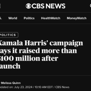 Ariana DeBose Instagram - Since Sunday, Kamala Harris has earned the support of enough delegates to win the Democratic nomination and has raised 100 million dollars! That’s what’s called GETTING IT DONE! I’m so ready for this kind of leadership! What Kamala Harris is bringing to the table is true leadership skills, years of experience, a CLEAN RECORD (not a felon), and energy that the country needs! I’m with her. Let’s do this. @kamalaharris