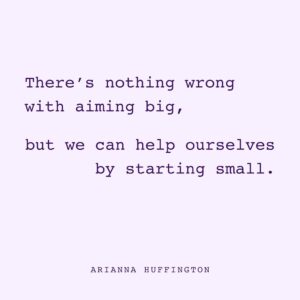Arianna Huffington Instagram - Pursuing a goal? Here’s my advice…