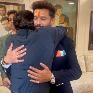 Arjan Bajwa Instagram - So so so proud of my brother .. Rising like a phoenix against all odds …. @ichiragpaswan new era begins as a CABINET MINISTER ,GOVT OF INDIA !