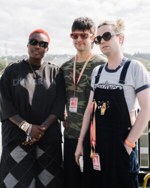 Arlo Parks Instagram - glasto was a family affair. thank you @remiwolf for rocking with meeee, to @bbcintroducing for the full circle moment n to everyone who tuned in - dreams coming tru in real time !!