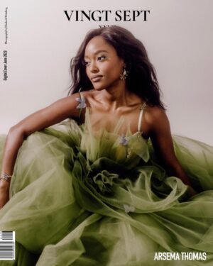Arsema Thomas Instagram - Excuse me as I purrr in public. Thank you @vingtseptmagazine for this amazing dream to be on the Gemini Cover (formerly known as the June Cover) as a June baby myself. This feature featured (lol) many full circle moments that made it special, so thank y’all for making it happen at @vingtseptmagazine and @imprintpr and @shondaland for making me relevant

The Village:

Photographer: @elizabethrweinberg

Fashion @toshastyledit at @thewallgroup

Fashion Assistants @phill.up_, @kaciewhitee, @kssdklla

Hair: @milesjeffrieshair

MUA: @kymberberry

Casting & Production: @jheanelle

Editorial Director @philippraheem 

Words by @cailin

 
Xx
(if I could sing this would be my unofficial Princess Tiana submission)