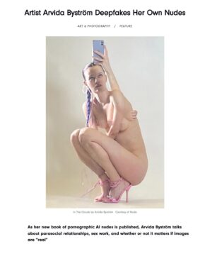 Arvida Byström Instagram - Some of the texts and interviews about my performance and book In The Clouds published through @nudapaper 💖
Uni-boob ftw. So many gems I wish I could post uncensored
#art #research
