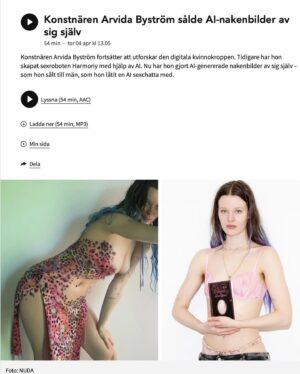 Arvida Byström Instagram - Some of the texts and interviews about my performance and book In The Clouds published through @nudapaper 💖
Uni-boob ftw. So many gems I wish I could post uncensored
#art #research