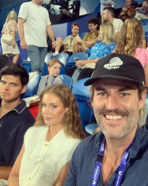 Ash Williams Instagram - Third wheeling with Miss Universe Australia and her boyfriend. We’re all having a great time! #UnitedCup