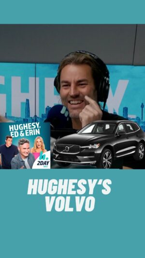 Ash Williams Instagram - Fun popping by @hughesyedanderin this morning to discuss the unbridled power of @dhughesy Volvo. 😂