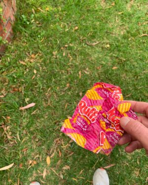 Ash Williams Instagram - Found this old ruffles chip pack in a tennis bag. It’s circa 1990-1995. Is it worth anything? Should I go on ‘Antiques Roadshow’? 

#antiquesroadshow #ruffleschips
