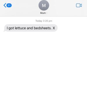 Ash Williams Instagram - Make sure you subscribe to my Mum’s SMS alerts. 

@mumsmsalerts