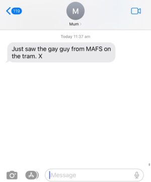 Ash Williams Instagram - Make sure you subscribe to my Mum’s SMS alerts. #MAFS