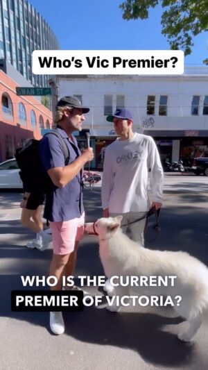 Ash Williams Instagram - Asking the tough questions to Melbournians. 

#politics #melbourne #auspol #streetinterview #comedy #comedyreels