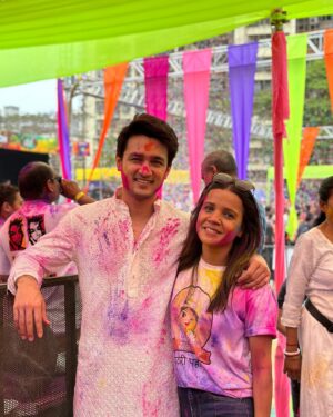 Ashish Bisht Instagram - Happy holi 🌈