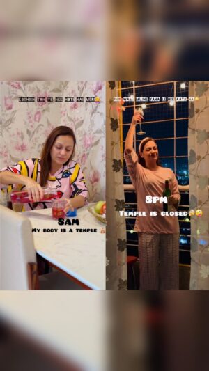 Ashita Dhawan Instagram - What happens between 8am & 8pm is another story to tell🤪
.
.
#truestory #mylife #lifelately #ashitadhawan #dabbangdhawan #dhawanswhoarehappy