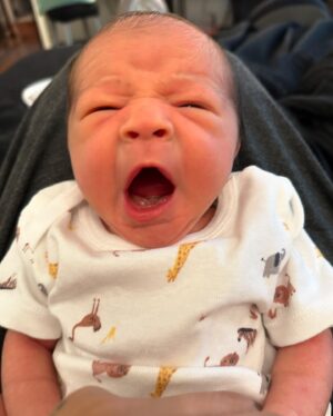 Ashley Argota Instagram - hello world! meet michael harrison torres jr ❤️ we have never known a love this grand and beautiful until now. the only thing that comes in close second is the love i feel watching @micktorres become a dad. he’s such a natural. happy first Father’s Day to my soulmate!! look what we made together my love!! 🥹❤️