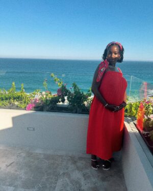 Ashley Blaine Featherson Instagram - 33 Weeks Pregnant In Paradise✨

The Last Time I Was In Mexico It Was The Day Before Our Embryo Transfer (December 23’)…LOOK AT US NOW!

@grandvelasboutiquehotel x @velasresorts 

#babymoon #ivfmama #ivfjourney #ivfsuccess #myvelasexperience