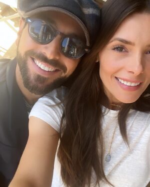 Ashley Greene Instagram - I'm convinced I only had half a heart before you two. I'm so thankful. I love you. Happy Father's Day my love. #happyfathersday #lucky #love