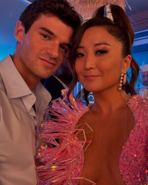 Ashley Park Instagram - 🪩🎬 you can take us hot to go 🍕❤️‍🔥
#emilyinparis