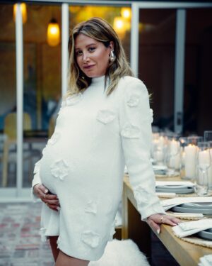 Ashley Tisdale Instagram - I didn’t get to do a baby shower with my first so this was so, so special to celebrate with all my favorite people. Thanks for all the love and support in so many precious moments 🤍