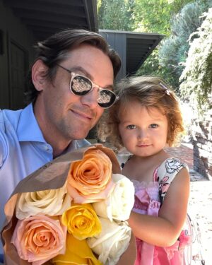 Ashley Tisdale Instagram - @cmfrench took Juju on a dad/daughter date and they couldn’t have been cuter. He brought her flowers 😭 reminded me of why I love him so much ❤️ I’m so blessed to have a husband that cares so much about being present in our daughter’s life. Jupiter truly has no idea how lucky she is.