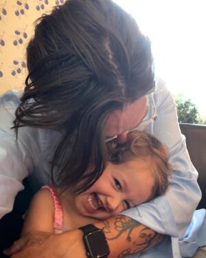 Ashley Tisdale Instagram - @cmfrench took Juju on a dad/daughter date and they couldn’t have been cuter. He brought her flowers 😭 reminded me of why I love him so much ❤️ I’m so blessed to have a husband that cares so much about being present in our daughter’s life. Jupiter truly has no idea how lucky she is.