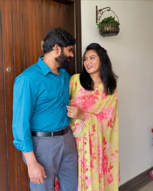 Ashmitha Instagram - 19 years of togetherness..Still laughing at each other’s jokes & each other most of the times , marrying you means that I’ll never have to compromise on Silly talks, my GOA aunty outfits, Gossip & Princess (sometimes peasant) treatment….🤭
Privileges of having a husband who’s also a BFF for life 👫🏽
Happy 5th anniversary @jannu.sudhir 
To “US” 🥂
outfit @shopduaindia 
#husband #husbandandwife #anniversary #hestheone #mine #cute #love #happy #couple #couplegoals #fitcouple #yay #5thanniversary #us #myworld #best #him #besties #bff #friends #friendsforever #friendship #today #tommorow #forever #hyderabad #ashtrixx #telugu #teluguactress