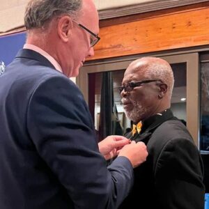 Atandwa Kani Instagram - Kani has been Honored with the Most Excellent Order of the British Empire by King Charles III.. 
That’s Sir Dr Dr Dr Mr tat’uKani to you… And most definitely to me too… 🤣🤣🤣🤣🤣🤣