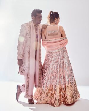 Atlee Kumar Instagram - Wedding vibes 

Stylist @jukalker 
Outfit @contrastbyparth
Photographer @mohitvaru 
Makeup @avnirambhia
Hairstyle @swapnildiwakar_hair