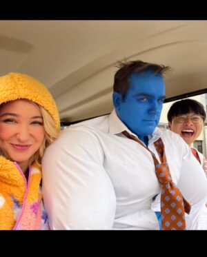 Audrey Whitby Instagram - A lil’ #TheThundermansReturn BTS in honor of The Thundermans returning again!!! 🍒⚡️

#TheThundermansReturnToReturning