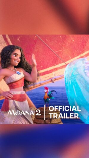 Auli'i Cravalho Instagram - It’s a call from the ancestors 🌊
Watch the new trailer for Disney’s #Moana2, only in theaters November 27!