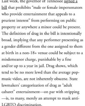 Aura Mayari Instagram - Did an interview with @vogue @elitewaste about the drag ban here in Tennessee. It’s disheartening to see our community being pulled back from the progress we have made the past years. Full article linked in my story.

Originally from Chicago, I moved to Nashville and lived here for two years now. This city changed my life and has allowed me to do what I was supposed to do from the beginning, to be an artist. And this is the happiest I’ve been for the longest time. People always asked why I would move to a conservative state, and it seems like I have an answer for that now.