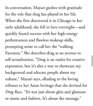 Aura Mayari Instagram - Did an interview with @vogue @elitewaste about the drag ban here in Tennessee. It’s disheartening to see our community being pulled back from the progress we have made the past years. Full article linked in my story.

Originally from Chicago, I moved to Nashville and lived here for two years now. This city changed my life and has allowed me to do what I was supposed to do from the beginning, to be an artist. And this is the happiest I’ve been for the longest time. People always asked why I would move to a conservative state, and it seems like I have an answer for that now.