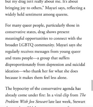 Aura Mayari Instagram - Did an interview with @vogue @elitewaste about the drag ban here in Tennessee. It’s disheartening to see our community being pulled back from the progress we have made the past years. Full article linked in my story.

Originally from Chicago, I moved to Nashville and lived here for two years now. This city changed my life and has allowed me to do what I was supposed to do from the beginning, to be an artist. And this is the happiest I’ve been for the longest time. People always asked why I would move to a conservative state, and it seems like I have an answer for that now.