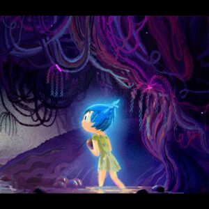 Aurélien Predal Instagram - Early 'Inside Out 2' concept art explorations.
Those ones were for Shame's Lair, both the character and the location have later been cut from the film. I worked on the project in 2021, so the story changed quite a lot since those paintings!

#pixar #insideout2 #animationart #joy #shame #vizdev #visdevart