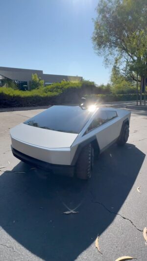 Austin Evans Instagram - The World’s Smallest Cybertruck