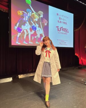 Ayasa Ito Instagram - ターキーイベントでした🎶
この衣装、着るの2回目だった！！！
来てくれたみんなありがとう🎶